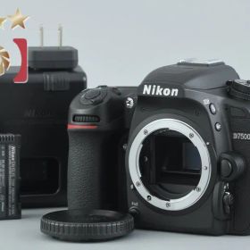 【中古】Nikon ニコン D7500 デジタル一眼レフカメラ シャッター回数僅少