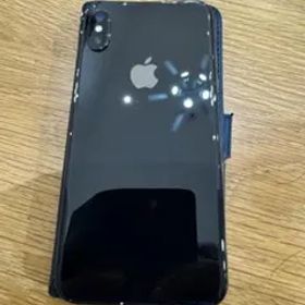 Apple iPhone X ブラック ケース付き現状