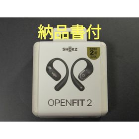 新品未開封★SHOKZ OPENFIT2 ブラック★SKZ-EP-000045(ヘッドフォン/イヤフォン)