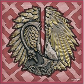 朱雀 ラバーコースター 「祇：Path of the Goddess」 コースター