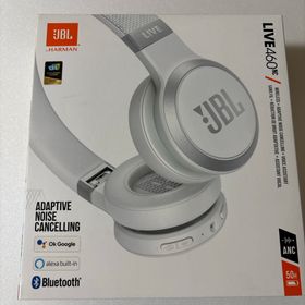 JBL LIVE ノイズキャンセリング ワイヤレスヘッドホン ホワイト 460N(ヘッドフォン/イヤフォン)