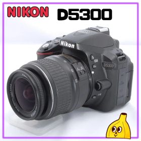 【自撮りOK！】Nikon D5300 ★可動式液晶＆WIFI内蔵一眼レフ
