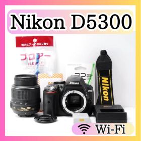 Nikon ニコン D5300 デジタル一眼レフ Wi-Fi搭載 レンズキット