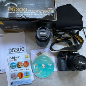 Nikon D5300 デジタル一眼レフカメラ ダブルレンズセット