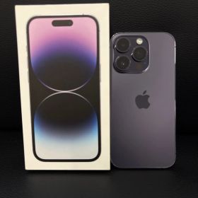 Apple iPhone 14 Pro 128GB ディープパープル SIMフリー 84% 動作確認済