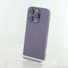 ソフマップ 〔中古品〕 iPhone14 Pro 128GB ディープパープル MQ0F3J／A SIMフリー【371】