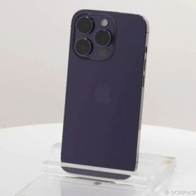 ソフマップ 〔中古品〕 iPhone14 Pro 128GB ディープパープル MQ0F3J／A SIMフリー【196】