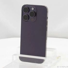 ソフマップ 〔中古品〕 iPhone14 Pro 128GB ディープパープル MQ0F3J／A SIMフリー【251】