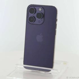 ソフマップ 〔中古品〕 iPhone14 Pro 256GB ディープパープル MQ1E3J／A SIMフリー【251】