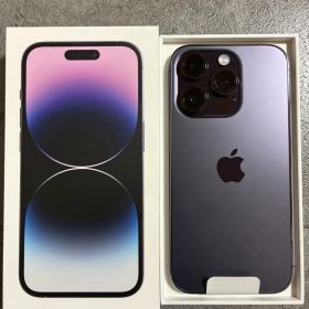 【美品】Apple iPhone 14 Pro 128GB パープル