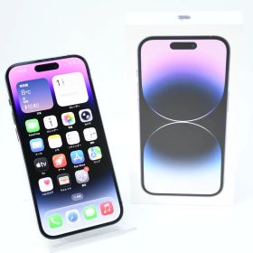 【美品＊付属品完備】SIMフリー iPhone14 Pro 256GB ディープパープル