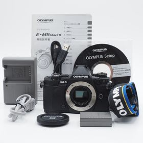 オリンパス(OLYMPUS)のショット数2,945回 OLYMPUS OM-D E-M5 MarkII 新品級(ミラーレス一眼)