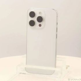 ソフマップ 〔中古品〕 iPhone15 Pro 256GB ホワイトチタニウム MTUD3J／A SIMフリー【276】