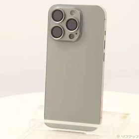 ソフマップ 〔中古品〕 iPhone15 Pro 256GB ナチュラルチタニウム MTUF3J／A SIMフリー【269】