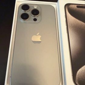 【国内版SIMフリー】iPhone15Pro ナチュラルチタニウム 256GB