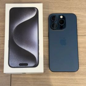 Apple iPhone 15 Pro ブルーチタンニウム128GB