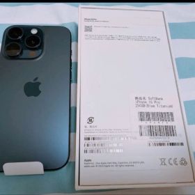 【新品】Apple iPhone 15 Pro 256GB ブルーチタニウム