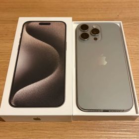iPhone 15 Pro Max 256GB ナチュラルチタニウム ジャンク