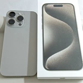 整備済！美品！ iPhone15 Pro A3101 128GB ナチュラルチタニウム 本体 SIMフリー 箱 26021108