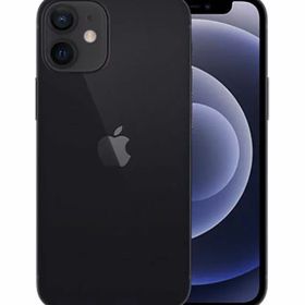 【中古】【安心保証】 iPhone12 mini[64GB] au ブラック