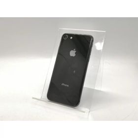 【中古】Apple SoftBank 【SIMロック解除済み】 iPhone 8 64GB スペースグレイ MQ782J/A【大阪本店】保証期間1ヶ月【ランクC】