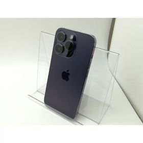【中古】Apple 国内版 【SIMフリー】 iPhone 14 Pro 256GB ディープパープル MQ1E3J/A【新橋】保証期間1ヶ月【ランクC】