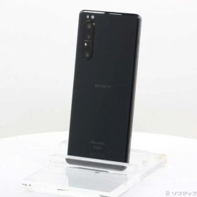 【中古】SONY(ソニー) Xperia 1 II 128GB ブラック SO-51A docomoロック解除SIMフリー 【295-ud】