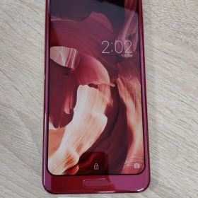 [2621H35] AQUOS 706SH レッド 中古