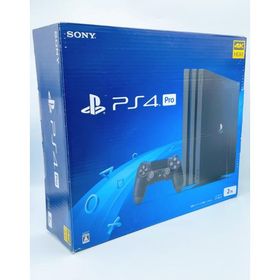 中古 PlayStation 4 Pro ジェット・ブラック 2TB (CUH-7200CB01)