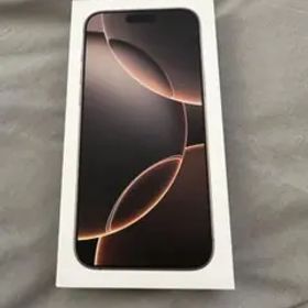 新品未開封 iPhone 16 Pro Max デザートチタニウム 512GB