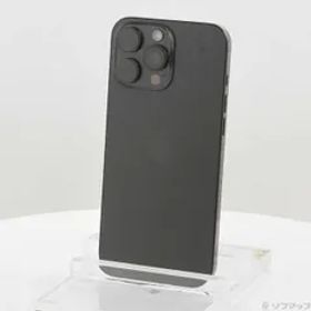 ソフマップ 〔中古品〕 iPhone16 Pro Max 512GB ブラックチタニウム MYWL3J／A SIMフリー【377】