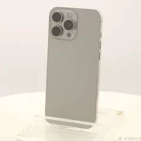 ソフマップ 〔中古品〕 iPhone16 Pro Max 256GB ナチュラルチタニウム MYWK3J／A SIMフリー【262】