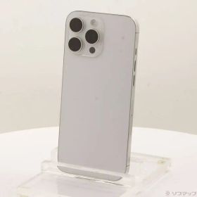 ソフマップ 〔中古品〕 iPhone16 Pro Max 512GB ホワイトチタニウム MYWM3J／A SIMフリー【196】