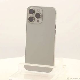 ソフマップ 〔中古品〕 iPhone16 Pro Max 1TB ナチュラルチタニウム MYWU3J／A SIMフリー【349】