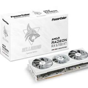 【中古】 POWERCOLOR AMD Radeon RX6700XT搭載 グラフィックボード GDDR6 12GB 【品】 AXRX 6700XT 12GBD6-3DHLV2