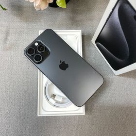 iPhone 15ProMax 512GB ブラックチタニウム国内版 SIMフリー送料無料