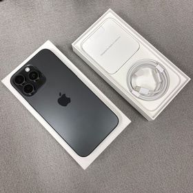 バッテリー 97% iPhone15ProMax 256GB ブラック国内版 SIMフリー送料無料