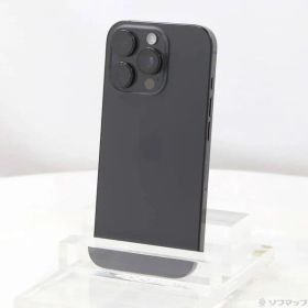 ソフマップ 〔中古品〕 iPhone16 Pro 128GB ブラックチタニウム MYMV3J／A SIMフリー【258】