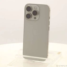 ソフマップ 〔中古品〕 iPhone16 Pro 256GB ナチュラルチタニウム MYN33J／A SIMフリー【258】