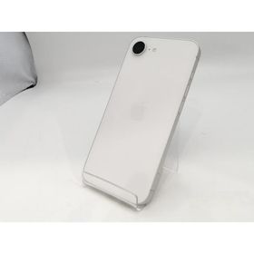 【中古】Apple docomo 【SIMフリー】iPhone 16e 128GB ホワイト MD1R4J/A【浜松駅前】保証期間１ヶ月【ランクA】