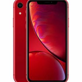 【中古】【安心保証】 iPhoneXR[64GB] UQモバイル レッド