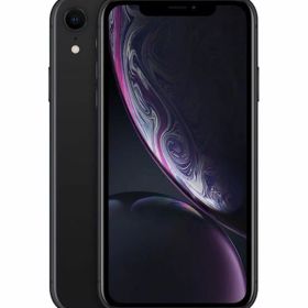【中古】【安心保証】 iPhoneXR[64GB] SoftBank ブラック