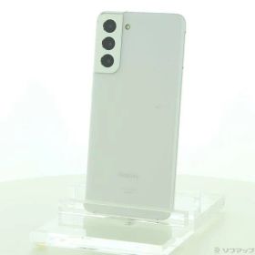 ソフマップ 〔中古品〕 Galaxy S21 5G 256GB ファントムホワイト SCG09 auロック解除SIMフリー【349】