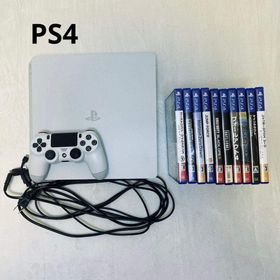 【美品】PS4 ホワイト 本体 500GBソフト付き すぐ遊べるセット(家庭用ゲーム機本体)
