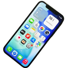 SIMフリー Apple iPhone 12 64GB MGHN3J/A docomo ○判定 ブラック スマートフォン スマホ バッテリー最大容量79％ 【中古】 12601K116