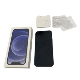 ■Apple iPhone12 64GB ブラック SIMフリー バッテリー82％ ネットワーク利用制限○ 外装使用感あり