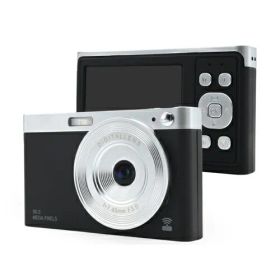 KEIYO(ケイヨー) AN-DC003BK マットブラック スマホと繋がる!WiFiレトロデジタルカメラ 800万画素