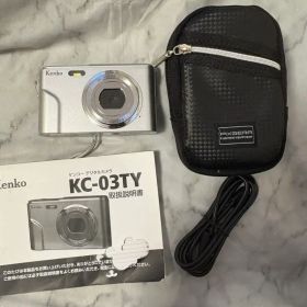 Kenko デジタルカメラ KC-03TY シルバー ケース付き 動作確認済み