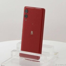 〔中古〕楽天 Rakuten Hand 5G 128GB クリムゾンレッド P780 楽天 SIMフリー〔269-ud〕