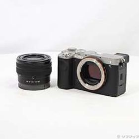 〔中古品〕 α7C ズームレンズキット シルバー ILCE-7CL S〔中古品〕 α7C ズームレンズキット シルバー ILCE-7CL S